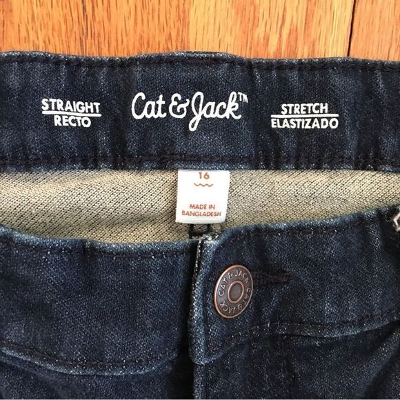 Cat & Jack Straight Jeans | Lot of 2 Pairs | Size 16 - Picture 7 of 7